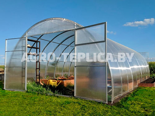 Фото Агротеплицы шириной 4 метра